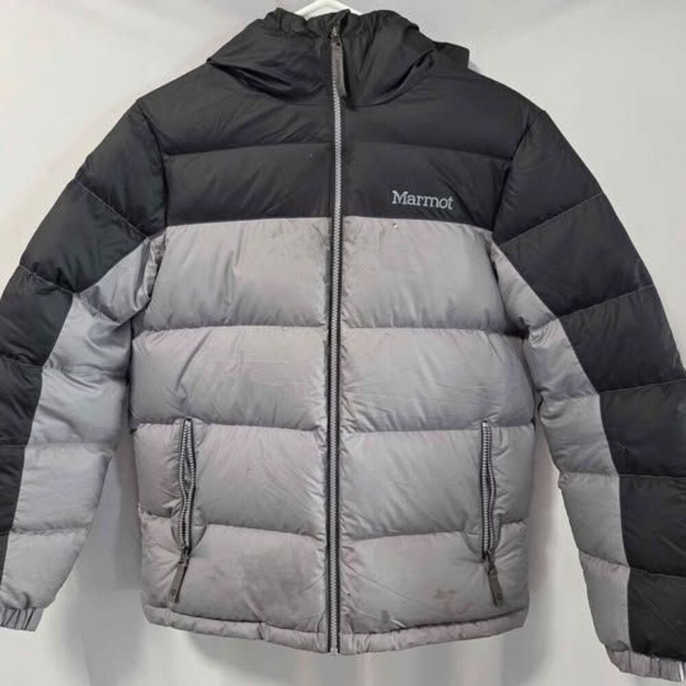 Marmot 700 Down Fill Hooded Puffer Jacket - Boy's XL
